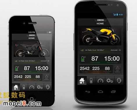ZeroMotorcycles推出首款摩托車應用程序