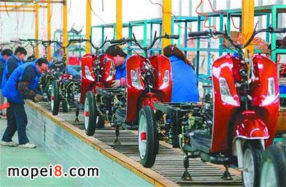 大隆機(jī)車三輪摩托車一期工程投產(chǎn)