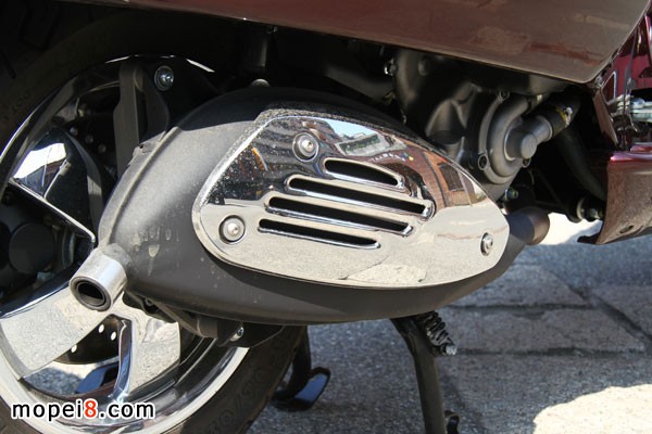 意大利比亞喬Vespa摩托車排氣管