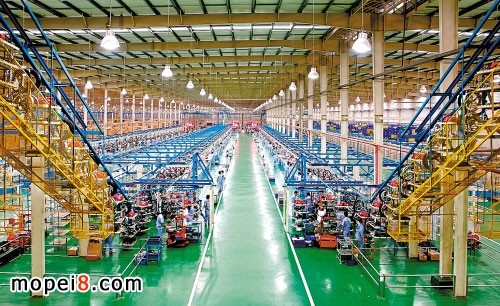 江門的摩托車產(chǎn)業(yè)集聚效應(yīng)日趨凸顯