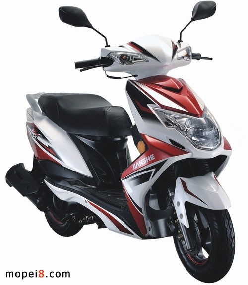 建設鷹派踏板摩托車U悅JS100T-32