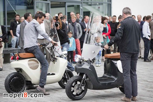 生物復合材料電動小踏板Van.Eko Be.e