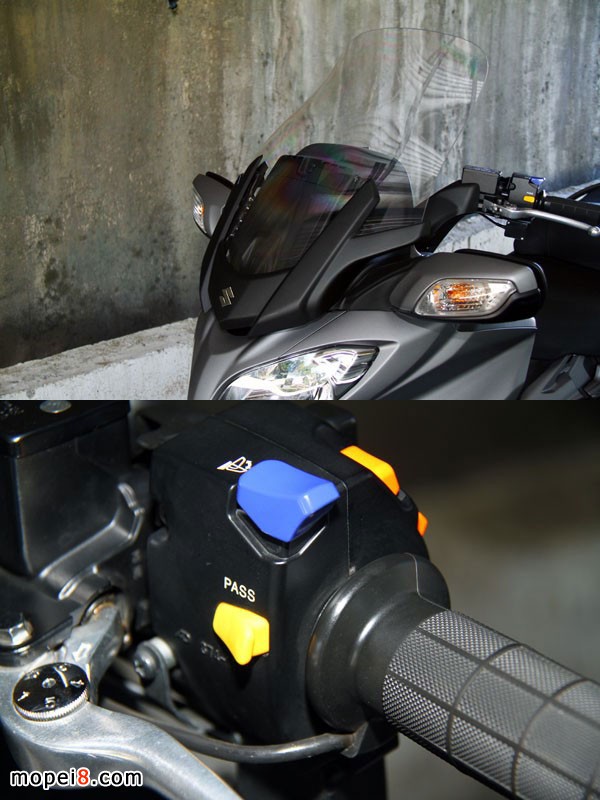 Suzuki Burgman650Executive�ľĦ��܇�L(f��ng)�R���{(di��o)��(ji��)