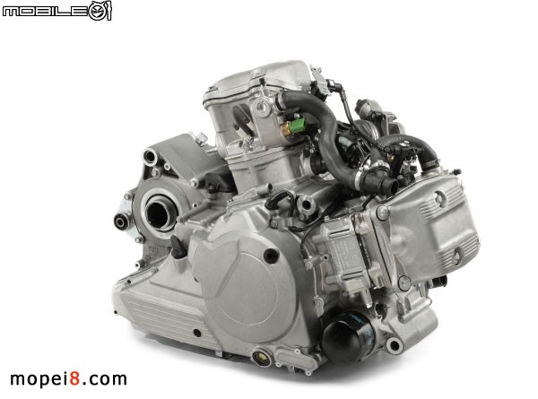世界最高排氣量速克達Aprilia SRV850摩托車發動機