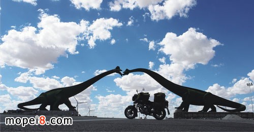 銀鋼mini摩托車內蒙古試騎報告