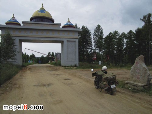 銀鋼mini摩托車內蒙古試騎報告