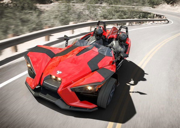 北極星倒三輪摩托:彈弓