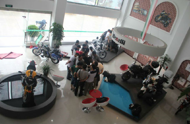 店頭現場培訓一角