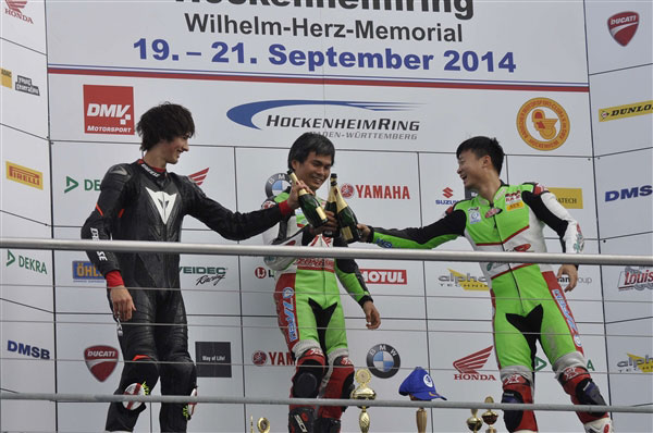 宗申奪電動摩托車錦標賽德國站冠軍