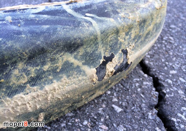 輪胎自補液的清理