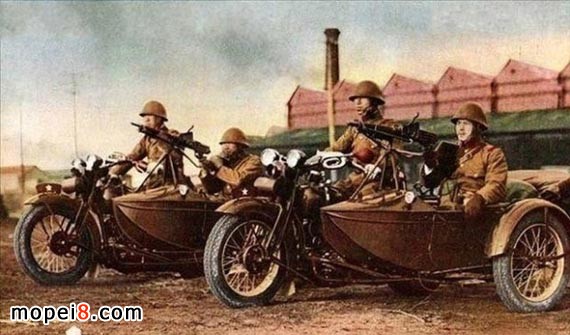 陸王系列摩托成為日軍侵華戰(zhàn)爭的罪惡之源