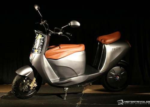 泰國3D打印電動摩托車